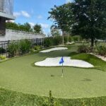 Commercial putting green in San Antonio