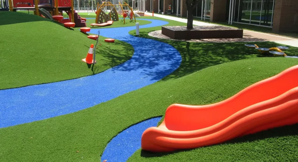 SYNLawn artificial grass playground