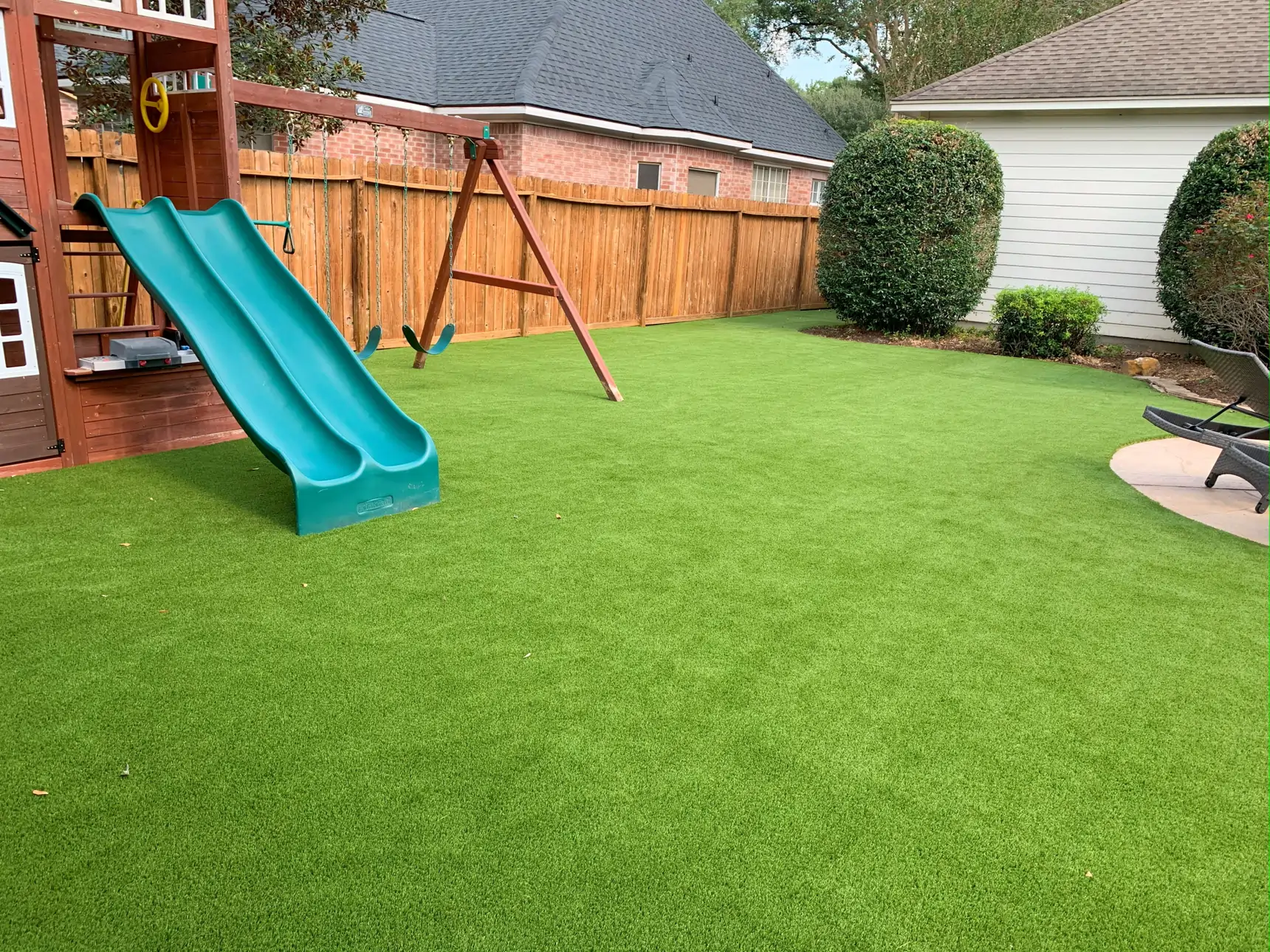 san antonio playground turf installation