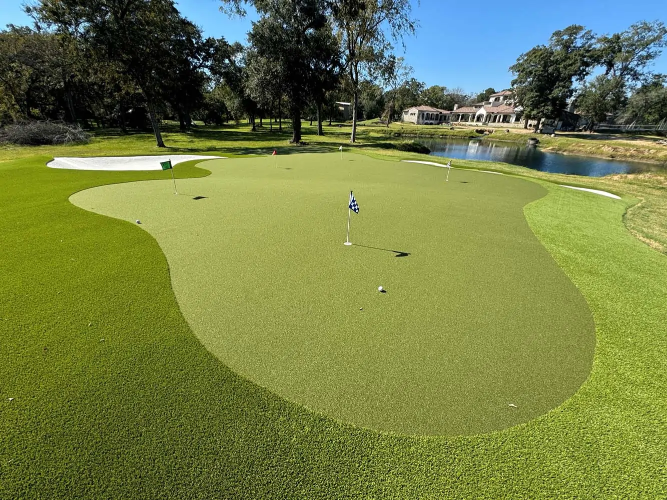 putting green turf installation synlawn