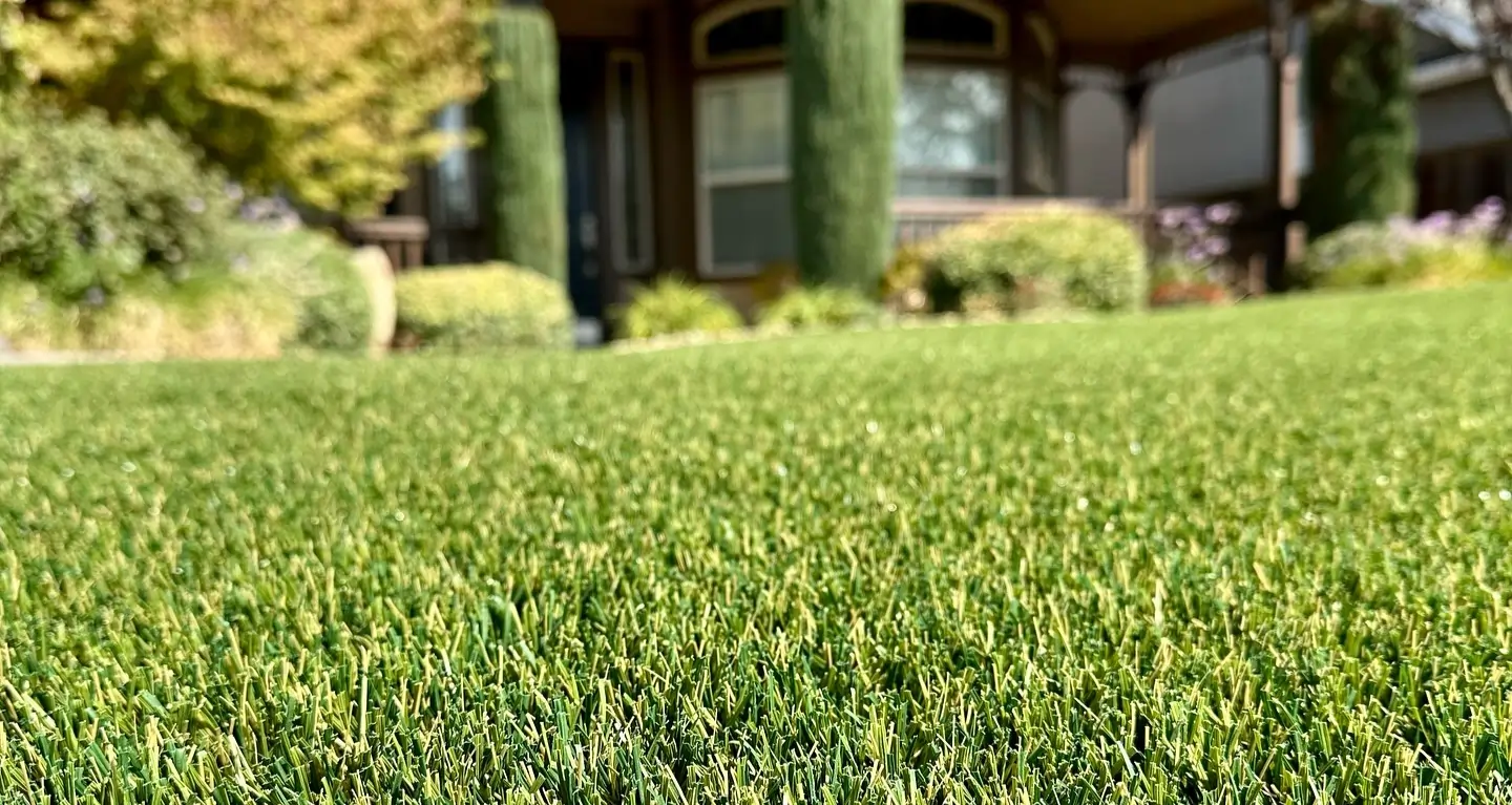 San Antonio Artificial Turf Front Lawn SYNLawn
