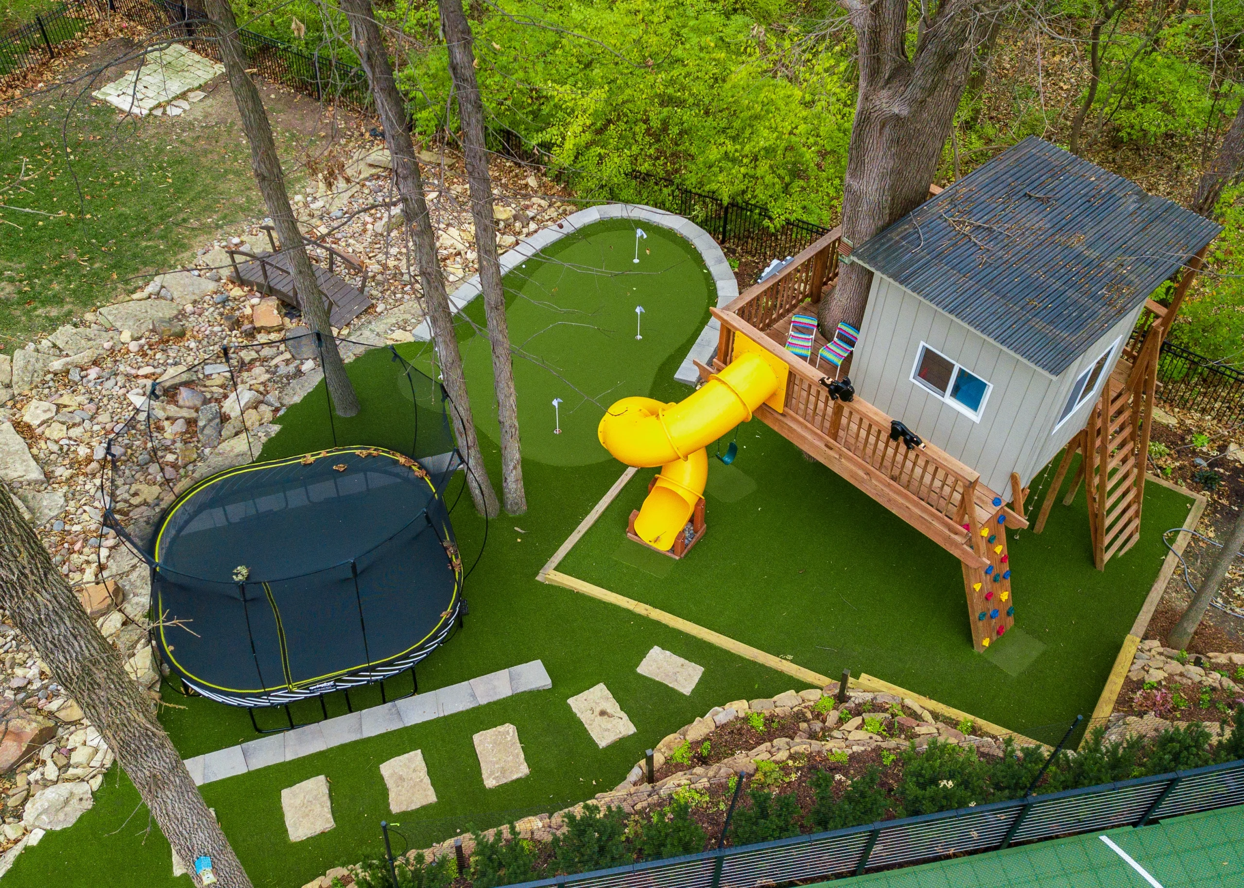 Backyard Playground San Antonio Backyard Playground Turf