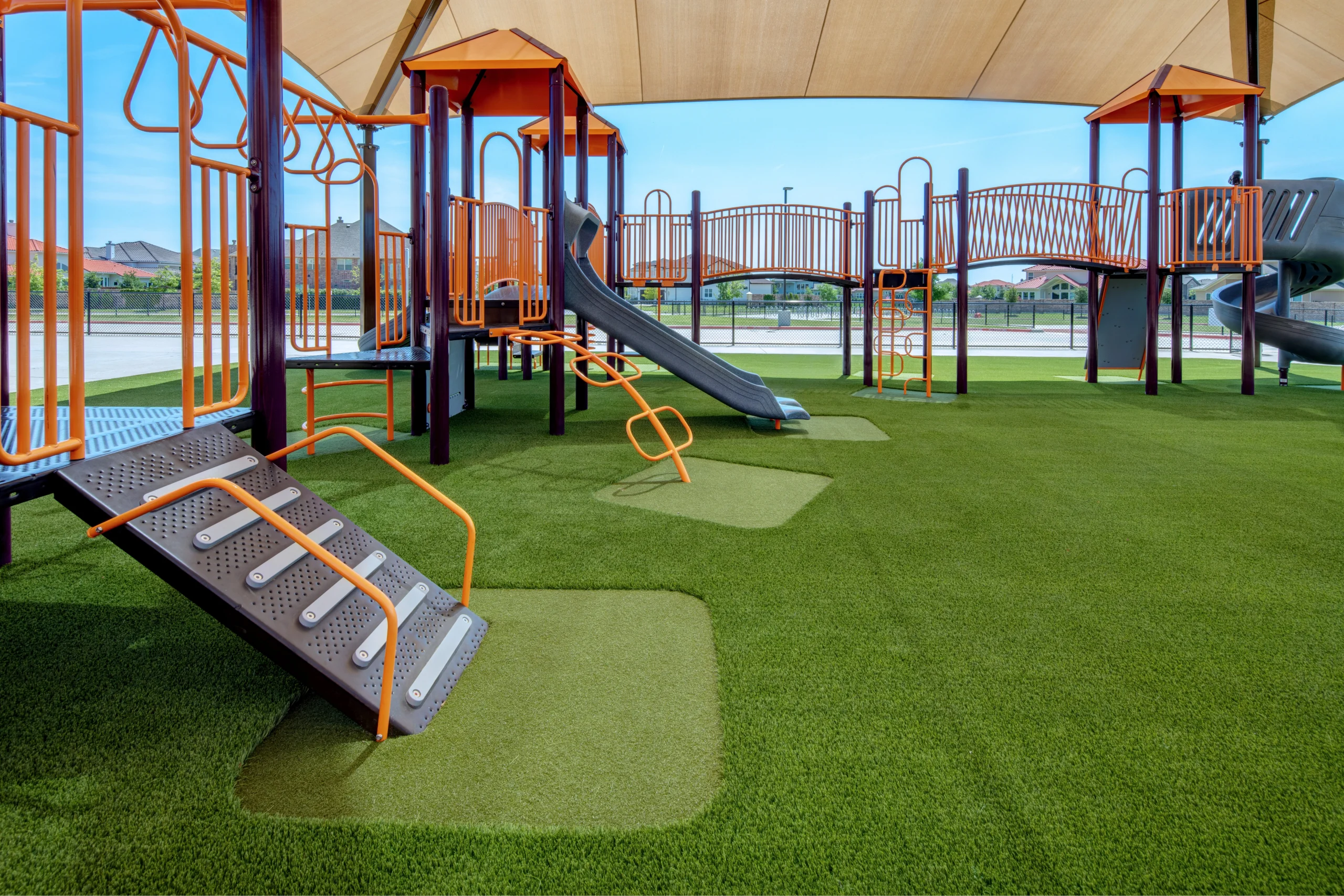 San Antonio Commercial Turf Playground