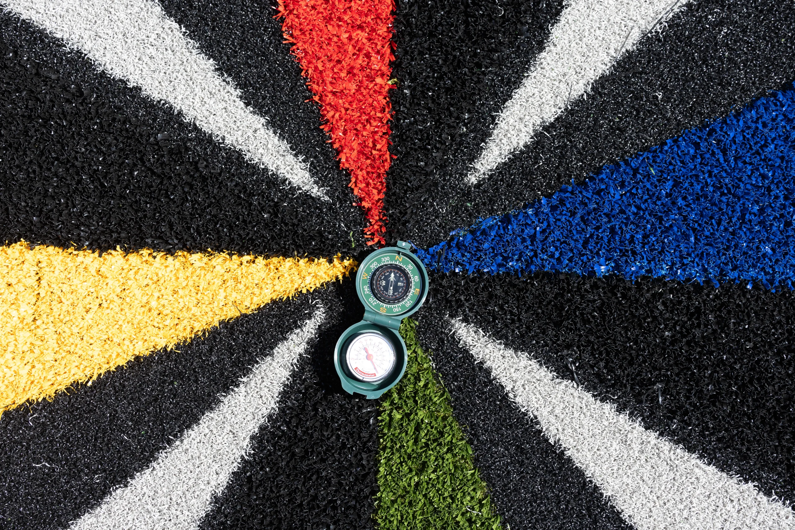 close up San Antonio custom turf design