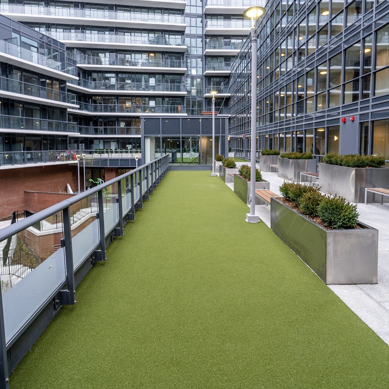 SYNLawn Rooftop Artificial Turf Installation SYNLawn Rooftop San Antonio Artificial Turf Installation