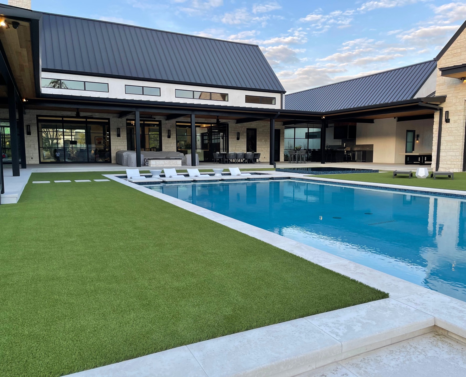 San Antonio Artificial Grass Residential Pool Retreat San Antonio Artificial Grass Residential Pool Retreat